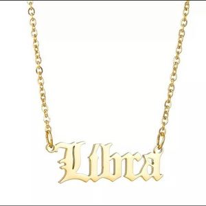 Libra Zodiac Anklet (Gold)